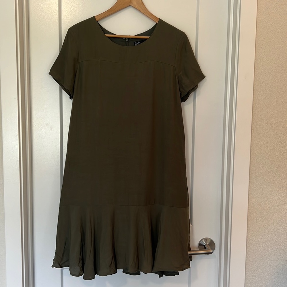 Gap Dress - Olive Green